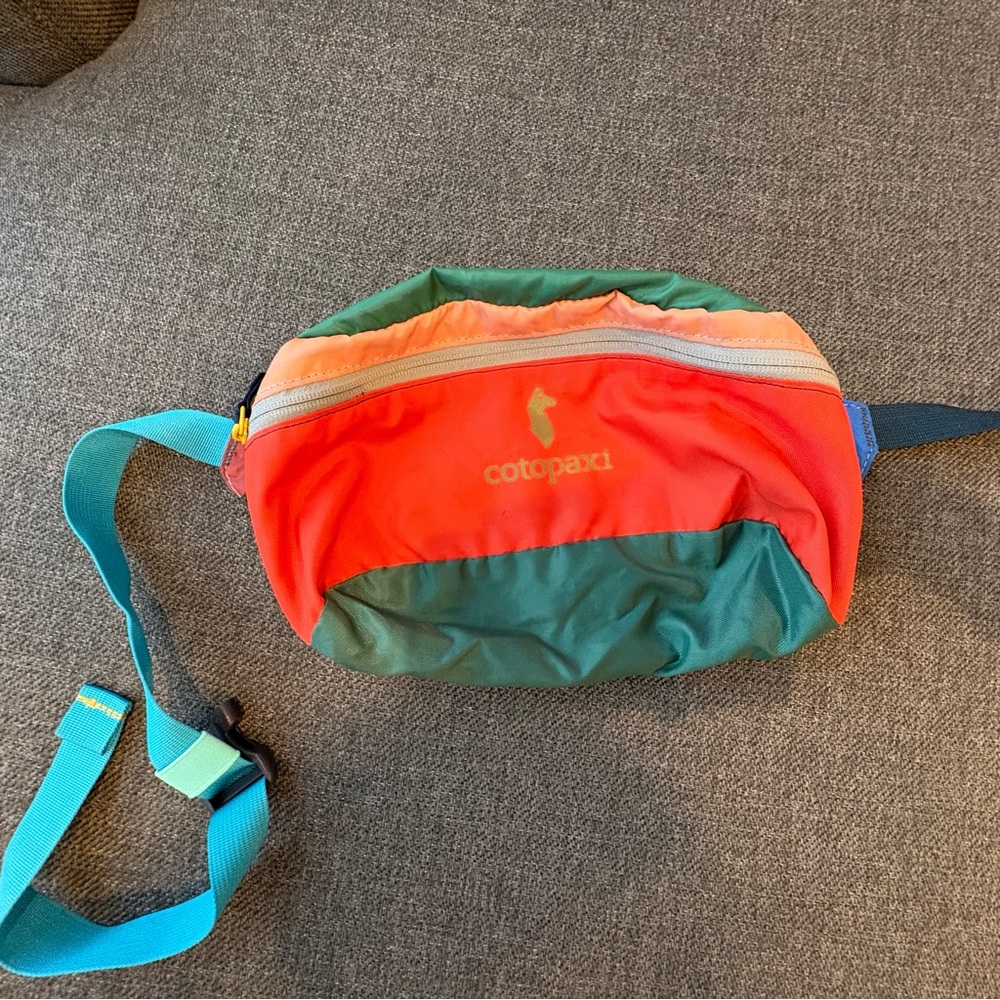 Cotopaxi Multicolor Hip Pack with Adjustable Strap